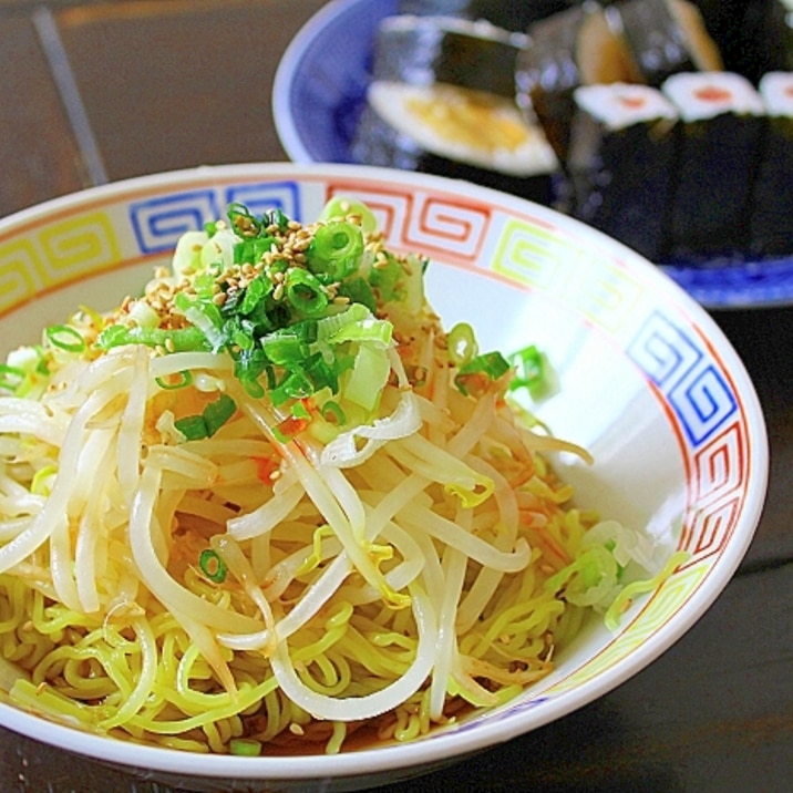 もやしの冷やしラーメン